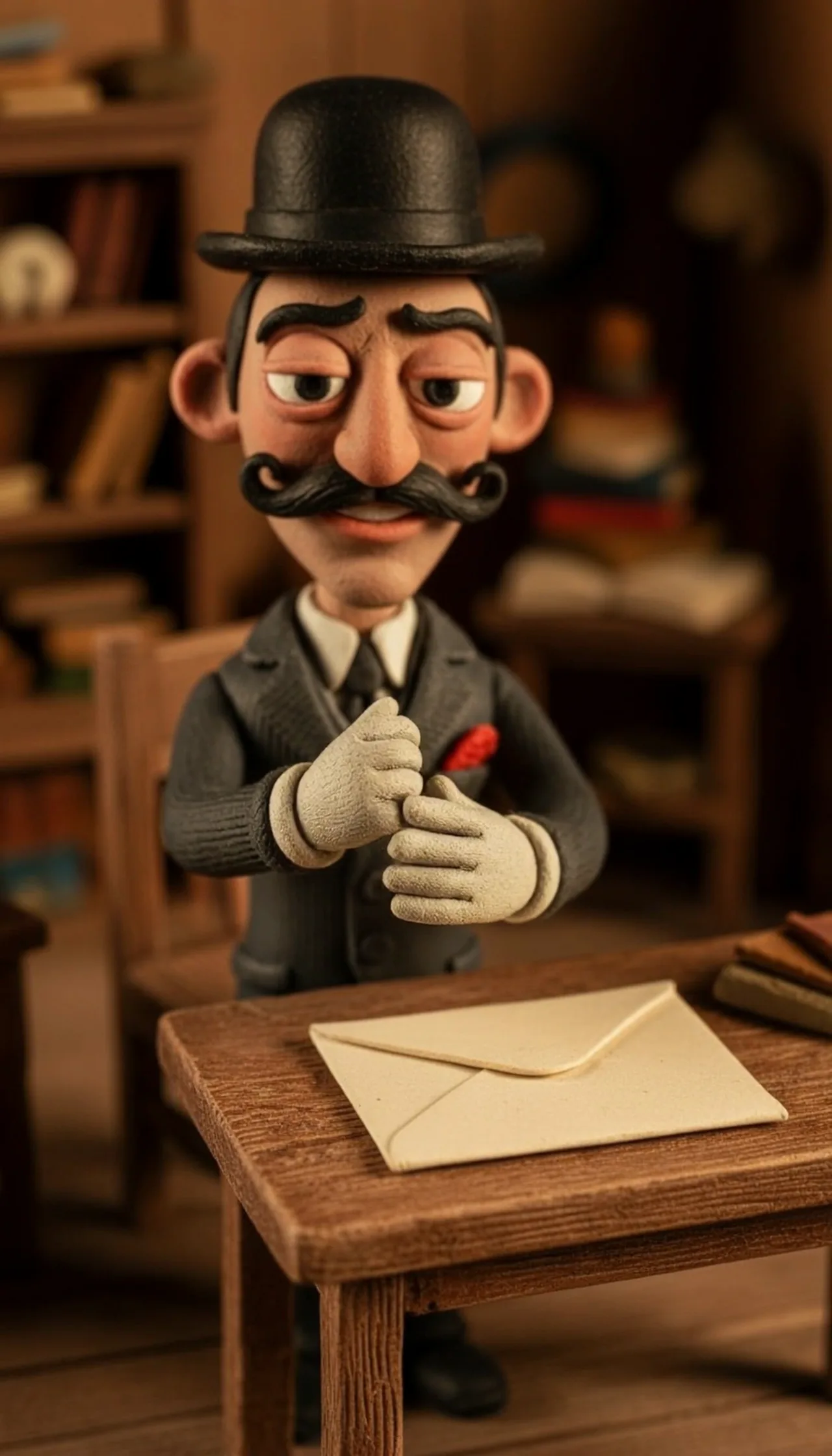 Still from the Sweat AI film about The man who sold the Eiffel Tower: how Victor Lustig fooled a scrap dealer, and what KYB would have checked
